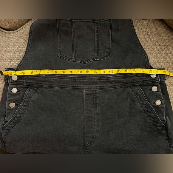 Boden Charcoal Denim Overalls for Women Sz 14 - Picture 11 of 11